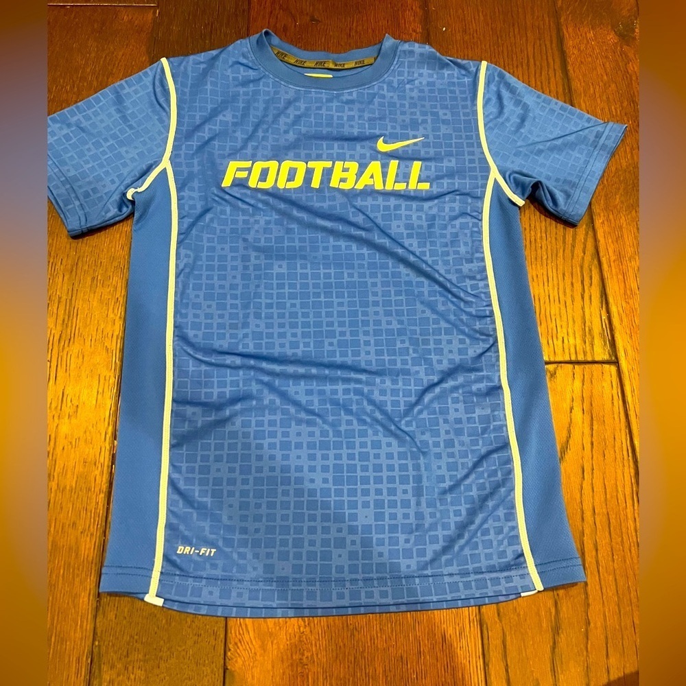Nike Blue Dri-FIT Sports Shirt